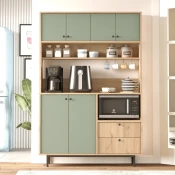 Hanah Home Komoda RE5-SY, 120x180x35.5 cm, Zelena