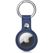 Hurtel etui za Apple AirTag, PU usnje - modra