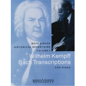 BACH TRANSCEIPTIONS/WILHELM KEMPFF FOR PIANO