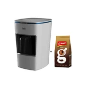 Beko Aparat za tursku kafu BKK2300 670W, Beli + Grand Kafa 500g