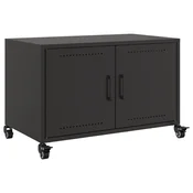 Vidaxl TV omarica črna 68x39x43,5 cm jeklo