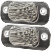 shumee Seat Cordoba Ibiza II VW Golf III H/B Cabrio Polo III Classic Variant LED luči za registrske tablice 2 kos. set