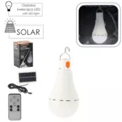 Garden Line SONČNA LAMPA 7,6 x 7,6 x 14,6 CM LED ŽARNICA HLADNO BELO *6155
