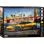 Eurographics Classic Car Collection Corvette Z06 Out for a Spin 1000pcs 6000-0735