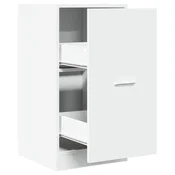 Vidaxl vidaXL Lekarniška omarica bela 40x41x77,5 cm lesena
