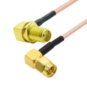 shumee Pigtail SMA vtič RA/SMA vtičnica RA RG316 5m