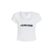 Calvin Klein Jeans Majica črna / bela