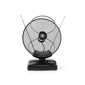 NEDIS ANIR2503BK700 notranja HDTV antena 30–36 dB ojačanje, črna