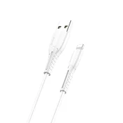 USAMS USAMS KABEL U35 ZA LIGHTNING 2A FAST CHARGE 1M BEL ZA IPHONE IPAD, (21980504)