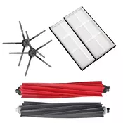Mega-pack z belimi stranskimi krtačkami za Roborock S8