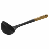 Zajemalka, 31 cm, rjava, silikonska, Staub