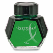 Črnilo v steklenički Waterman različnih barv zeleno