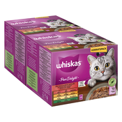 Multi pakiranje Whiskas Pure Delight vrecice 48 x 85 g - Ragout klasicni u želeu