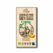 Čokolade Solé - 56-odstotna ekološka čokolada s pomarančo