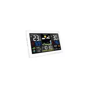 Solight TE81W-XL - Meteorološka stanica s LCD zaslonom u boji 5V/2xAA + 2xAA