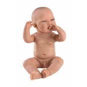Llorens 84301 NEW BORN BOY - realisticna beba s punim tijelom od vinila - 43 cm