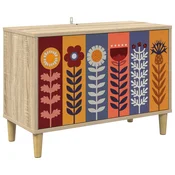 vidaXL TV omarica ESSEN 69 x 33 x 50 cm Sonoma Inženirski les