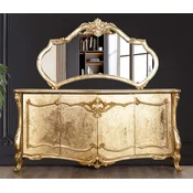 Casa Padrino luxury baroque sideboard with gold mirror - Dining room furniture in baroque style