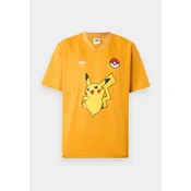 ADIDAS ORIGINALS Majica POKE rumena/temno rumena/rdeča/bela