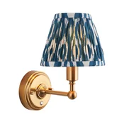 Endon 114827 - LED prigušiva punjiva zidna lampa BURLEY LED/1,5W/5V mesing/plava