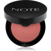 Note Cosmetique Luminous Silk Compact Blusher pudrasto rdečilo 06 Sandy Pink 5,5 ml