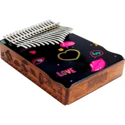 Mahalo MKA17HE Heart Kalimba (Kot novo)