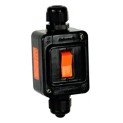 shumee Dvopolno stikalo Ex cona 2,22, 1P, nadometno, 16A 50/60Hz IP66 M20 atex Ex nR IIC T6 Gc, Ex tc iiic T70C Dc P202276EX