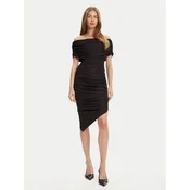 Marciano Guess Cocktail obleka 5YGK06 6334A Črna Extra Slim Fit
