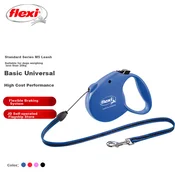 Flexi Povodac za pse M, 5m, Plavi