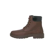 JACK & JONES Gležnarji z vezalkami JFWAINSWORTH rjava/črna