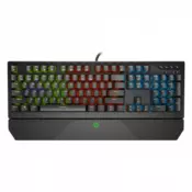 HP Gejmerska tastatura PAVILION GAMING 800 (Crna) 5JS06AA USB / 3,5 mm, Mehanicki tasteri, Cherry MX Red, EN (US)