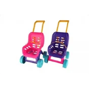 TEDDIES Buggy Sport voziček za lutke roza/vijolična 1 kos