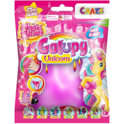 CRAZE magični sluz s presenečenjem Galupy Unicorn (mix barv)