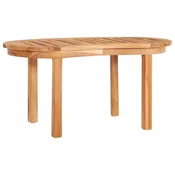 Stolic za kavu 90 x 50 x 45 cm od masivne tikovine