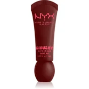 NYX Professional Makeup Smushy Matte Lip Balm balzam za ustnice z mat učinkom odtenek Smudge Fudge 8 ml