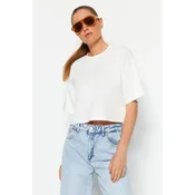 Trendyol Milla Ženska majica TWOSS23TS00038, Bela
