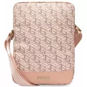 Guess Bag GUTB10HGCFSEP 10 pink GCube Stripe Tablet Bag (GUTB10HGCFSEP)