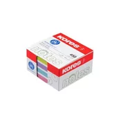 Kores Pastelne blazinice CUBO 450 listov 75x75mm, mešanica barv