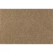 wash+dry PREDPRAŽNIK Dune Stripes Taupe 60/90 cm reliefno rjavosiva