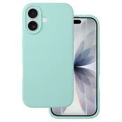 Silikonski ovitek za iPhone 17 - mat liquid mint