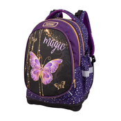 Target - Ergonomski šolski nahrbtnik Target Superlight 2 Face Petit Mystical Butterfly