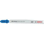 List za vbodno žago PRO Metal thick and thin T123XF, 100 mm, 3 kosi