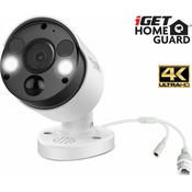 iGET HGNVK936CAM - IP kamera UltraHD 4K PoE, zaznavanje SMART, IP66, zvok, nočna svetloba 40 m, ONVIF 2.6