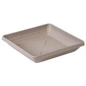 Plastia Kvadratna skleda Lotus - taupe 35 x 35