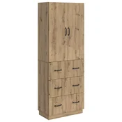 vidaXL Set omar 2 pcs Artisan hrast 66 x 34,5 x 87 cm Inženirski les