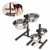Camon posodi + dvižno stojalo - 2x1600 ml, max 43 cm