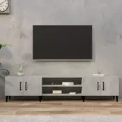 Vidaxl vidaXL TV omarica betonsko siva 180x31,5x40 cm