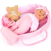 Lutka-beba s mekim tijelom Bayer - S portom beba, 28 cm