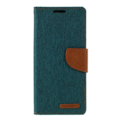 Torbica Goospery Canvas Diary za Samsung Galaxy S20 - zelena