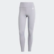 Adidas Ženske helanke train ess 3s high waisted 7/8, Sive